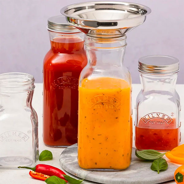 Botella Jugos y Salsas 0.5 Lt Kilner