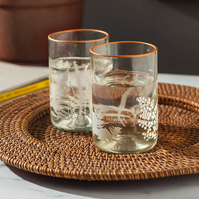 Set Vasos Helechos Mawka